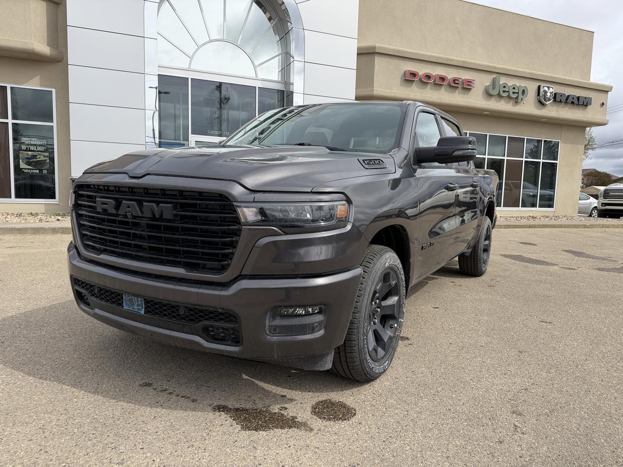 2026 Ram 1500 Sport Crew Cab 4x4 | 3L Hurricane | 12IN Display | NAV | Heated Seats | Remote Start | 20IN Wheels Redwater AB