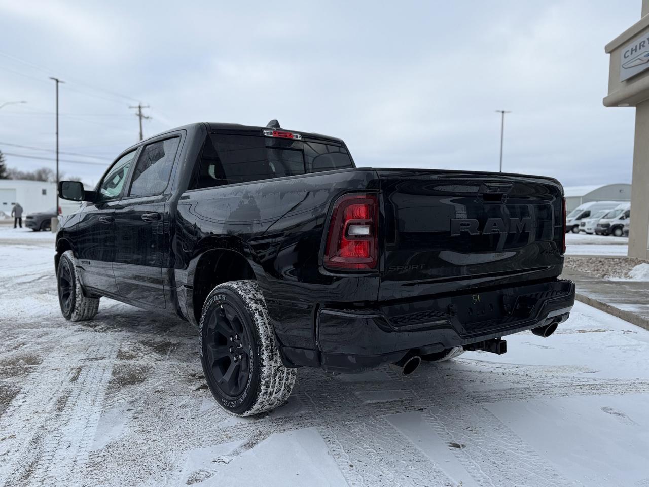 2026 Ram 1500 Sport Crew Cab 4x4 | 3L Hurricane | 12IN Display | Surround View Camera | Heated Seats Wheel Redwater AB