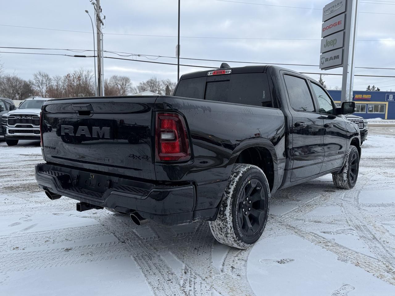 2026 Ram 1500 Sport Crew Cab 4x4 | 3L Hurricane | 12IN Display | Surround View Camera | Heated Seats Wheel Redwater AB