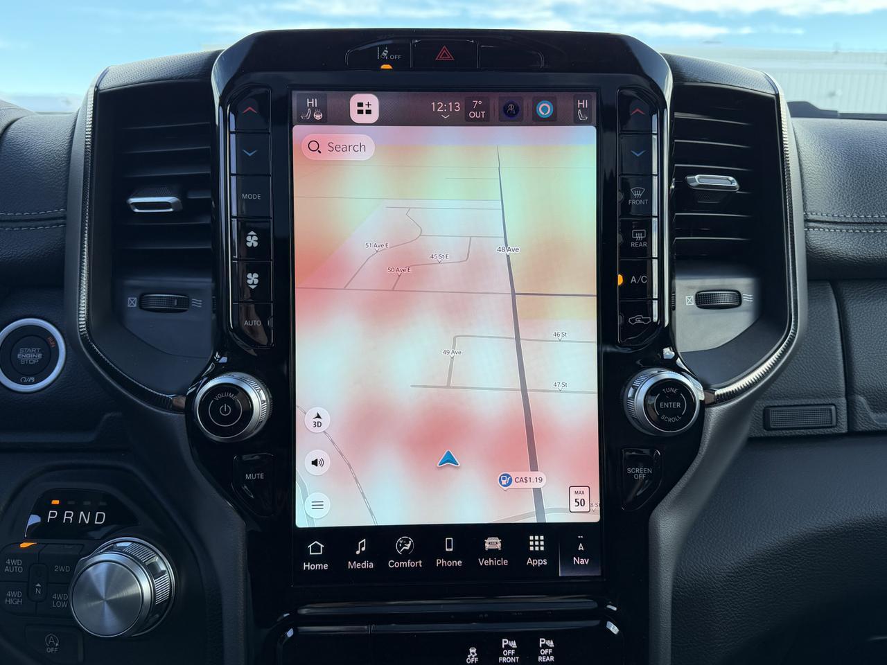 2026 Ram 1500 Sport Crew Cab 4x4 | 3L Hurricane | 12IN Touchscreen | NAV | Heated Front Seats | Sport Hood Redwater AB