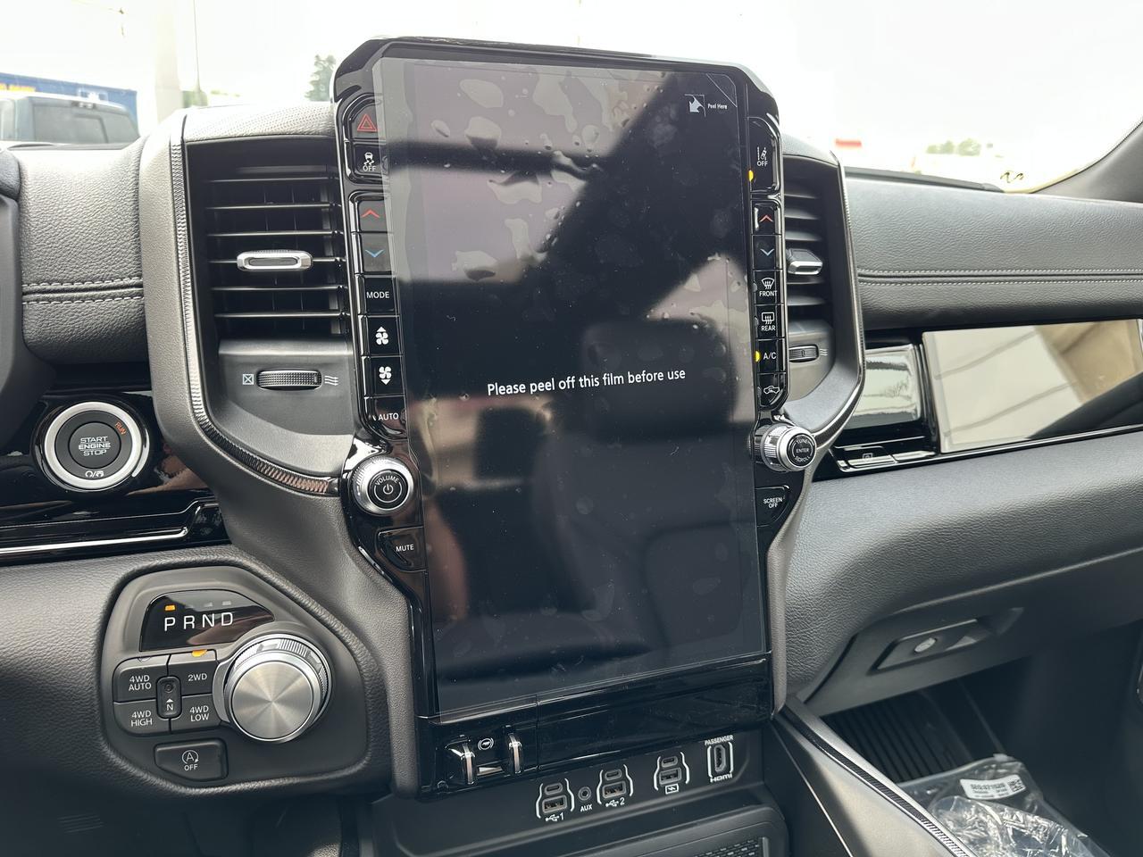 2026 Ram 1500 Sport Crew Cab 4x4 | 3L Hurricane | 12IN Touchscreen | NAV | Heated Vented Leather | Pano Sunroof Redwater AB