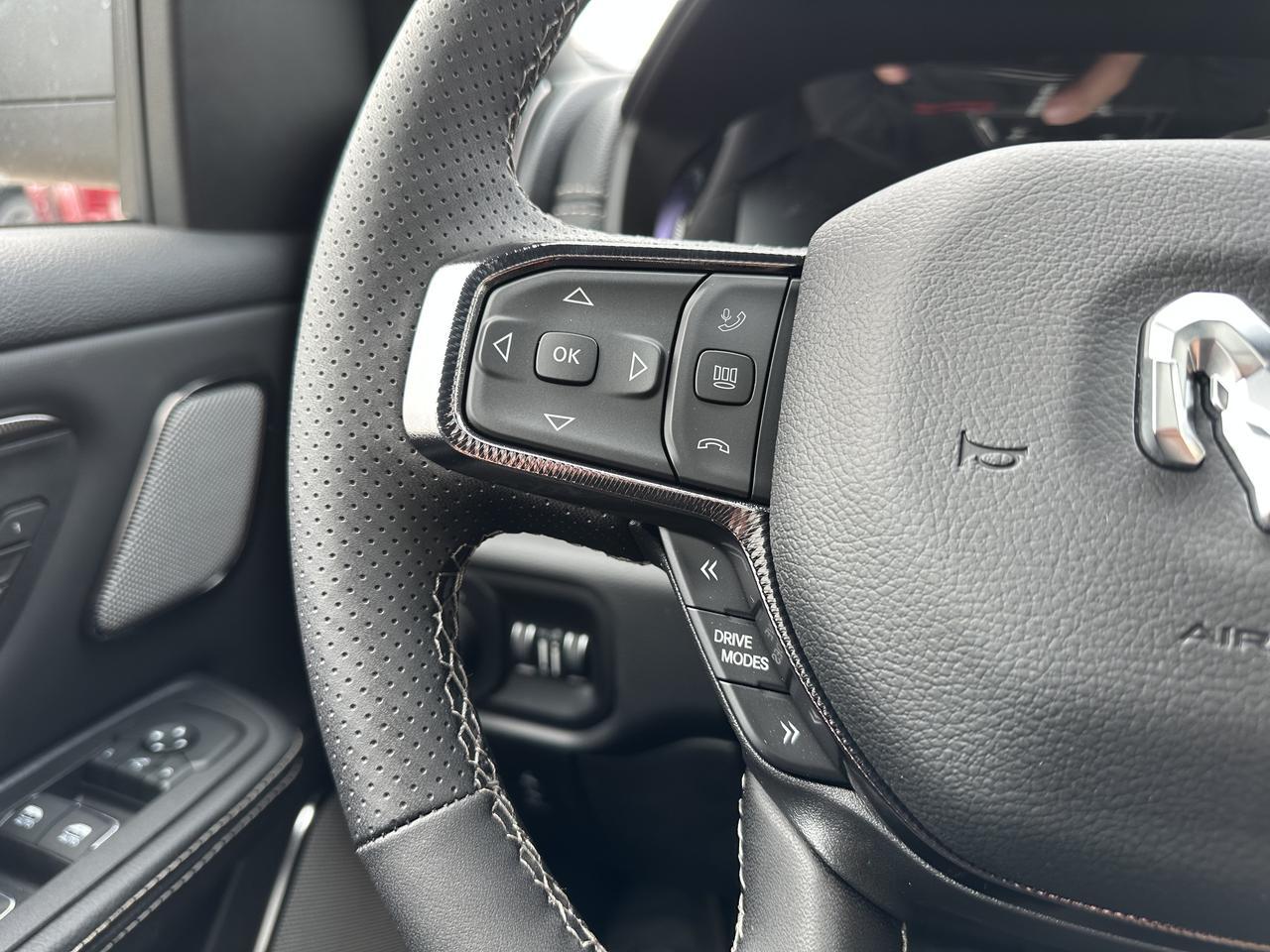 2026 Ram 1500 Sport Crew Cab 4x4 | 3L Hurricane | 12IN Touchscreen | NAV | Heated Vented Leather | Pano Sunroof Redwater AB