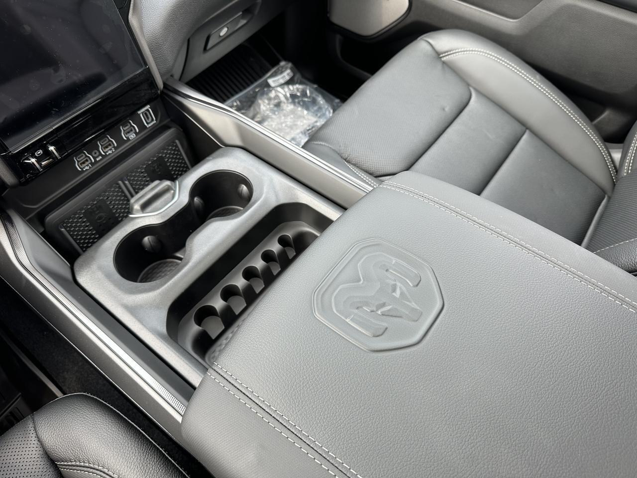 2026 Ram 1500 Sport Crew Cab 4x4 | 3L Hurricane | 12IN Touchscreen | NAV | Heated Vented Leather | Pano Sunroof Redwater AB