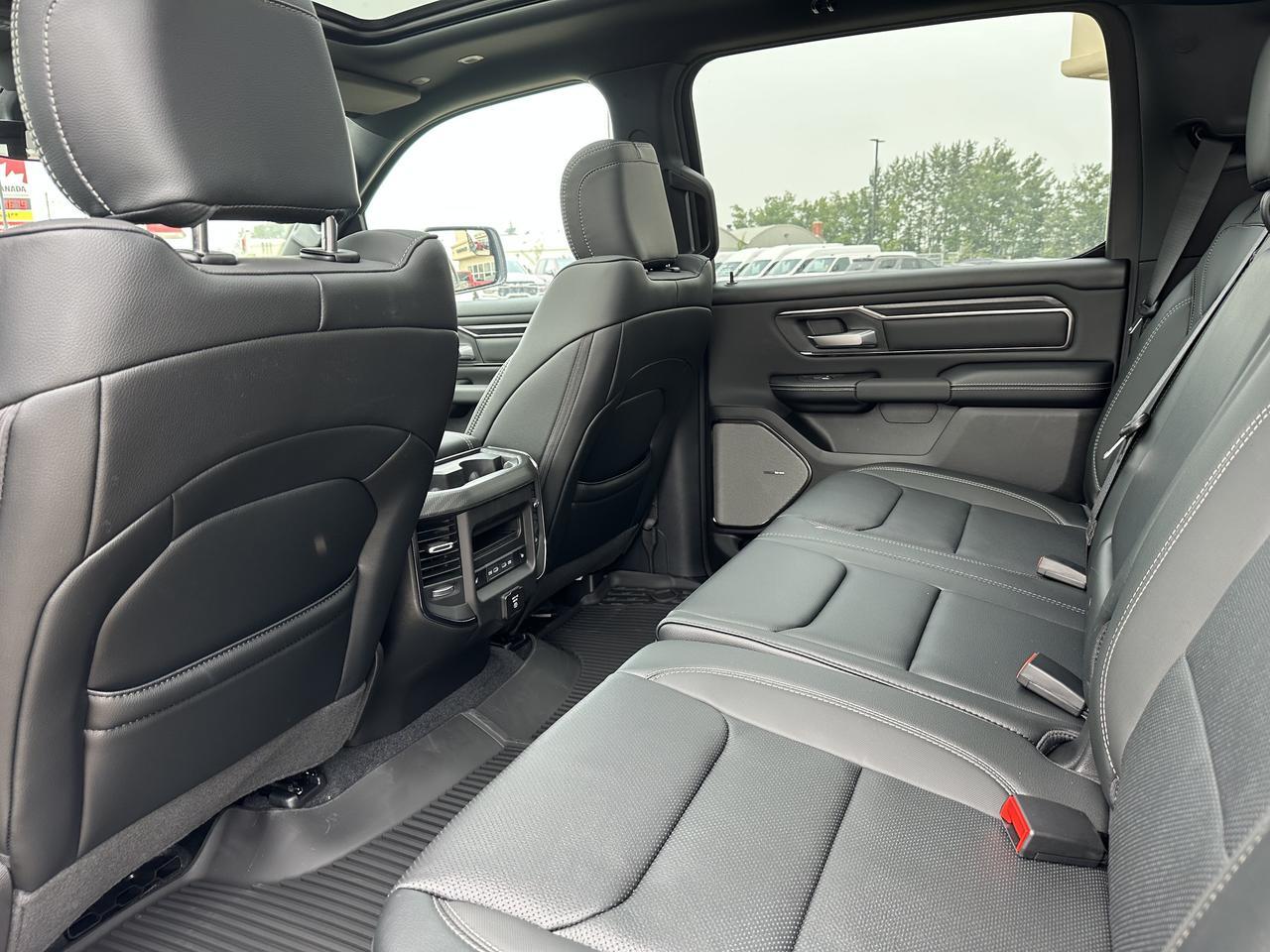 2026 Ram 1500 Sport Crew Cab 4x4 | 3L Hurricane | 12IN Touchscreen | NAV | Heated Vented Leather | Pano Sunroof Redwater AB