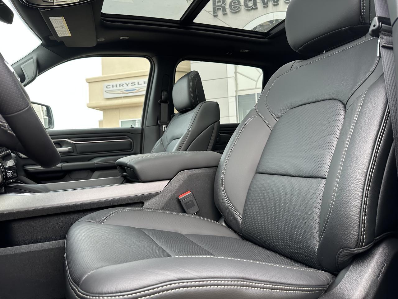 2026 Ram 1500 Sport Crew Cab 4x4 | 3L Hurricane | 12IN Touchscreen | NAV | Heated Vented Leather | Pano Sunroof Redwater AB