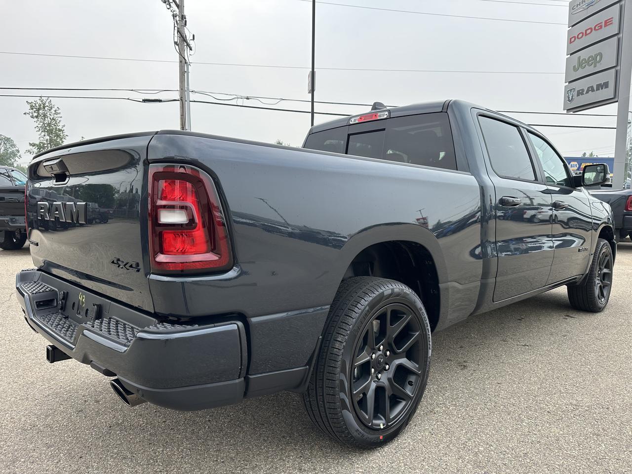 2026 Ram 1500 Sport Crew Cab 4x4 | 3L Hurricane | 12IN Touchscreen | NAV | Heated Vented Leather | Pano Sunroof Redwater AB