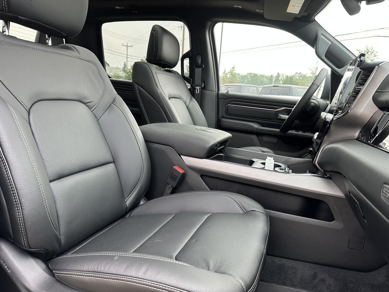 2026 Ram 1500 Sport Crew Cab 4x4 | 3L Hurricane | 12IN Touchscreen | NAV | Heated Vented Leather | Pano Sunroof Redwater AB
