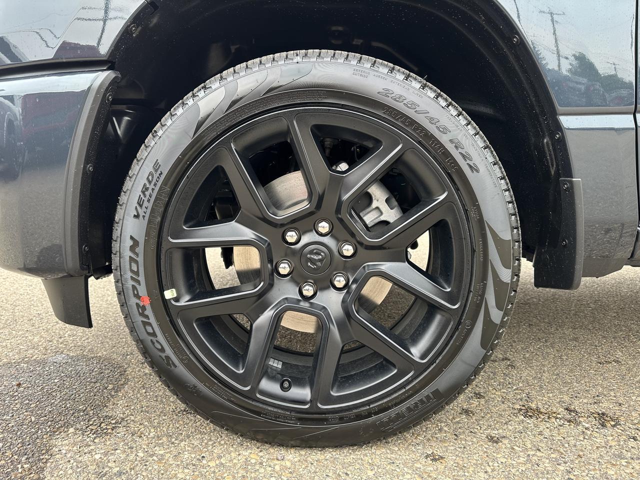 2026 Ram 1500 Sport Crew Cab 4x4 | 3L Hurricane | 12IN Touchscreen | NAV | Heated Vented Leather | Pano Sunroof Redwater AB