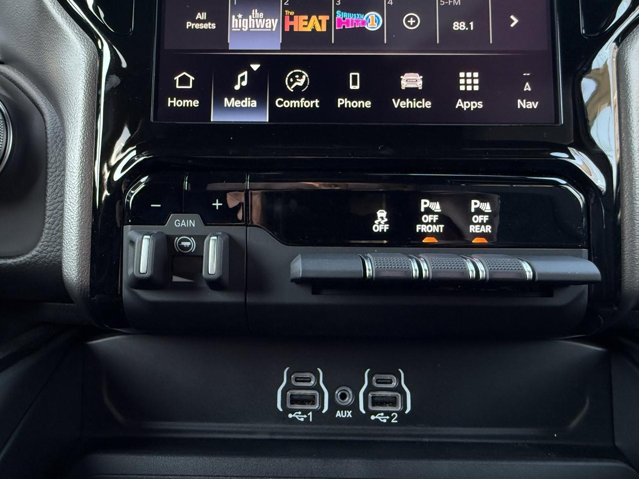 2026 Ram 1500 Sport Crew Cab 4x4 | 3L Hurricane | Forged Blue | Black Interior | 12IN Display | Heated Seats Redwater AB