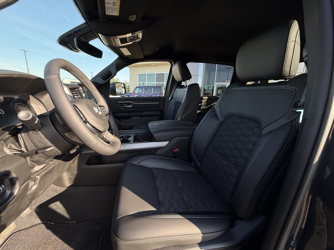 2026 Ram 1500 Sport Crew Cab 4x4 | 3L Hurricane | Forged Blue | Black Interior | 12IN Display | Heated Seats Redwater AB