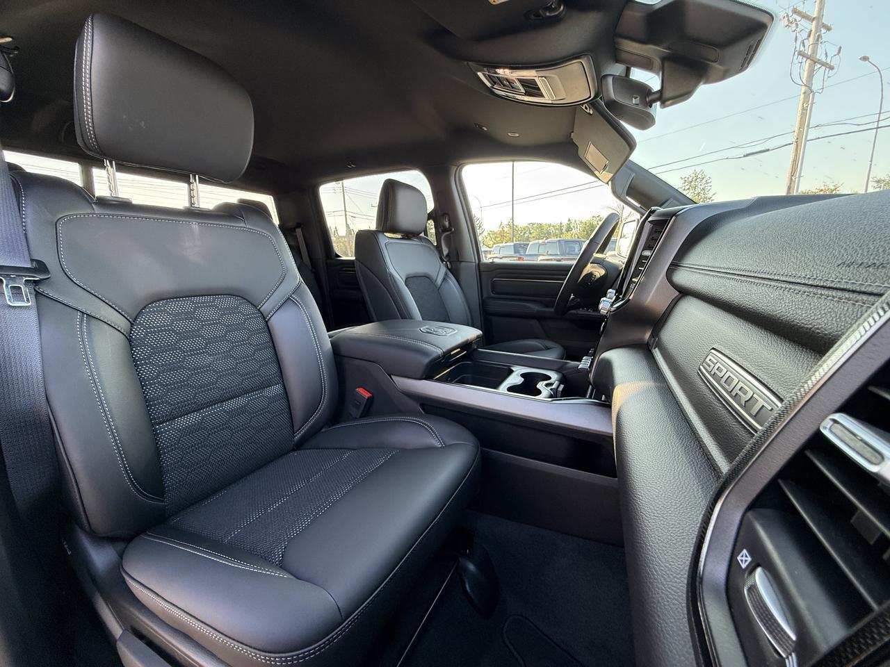 2026 Ram 1500 Sport Crew Cab 4x4 | 3L Hurricane | Forged Blue | Black Interior | 12IN Display | Heated Seats Redwater AB