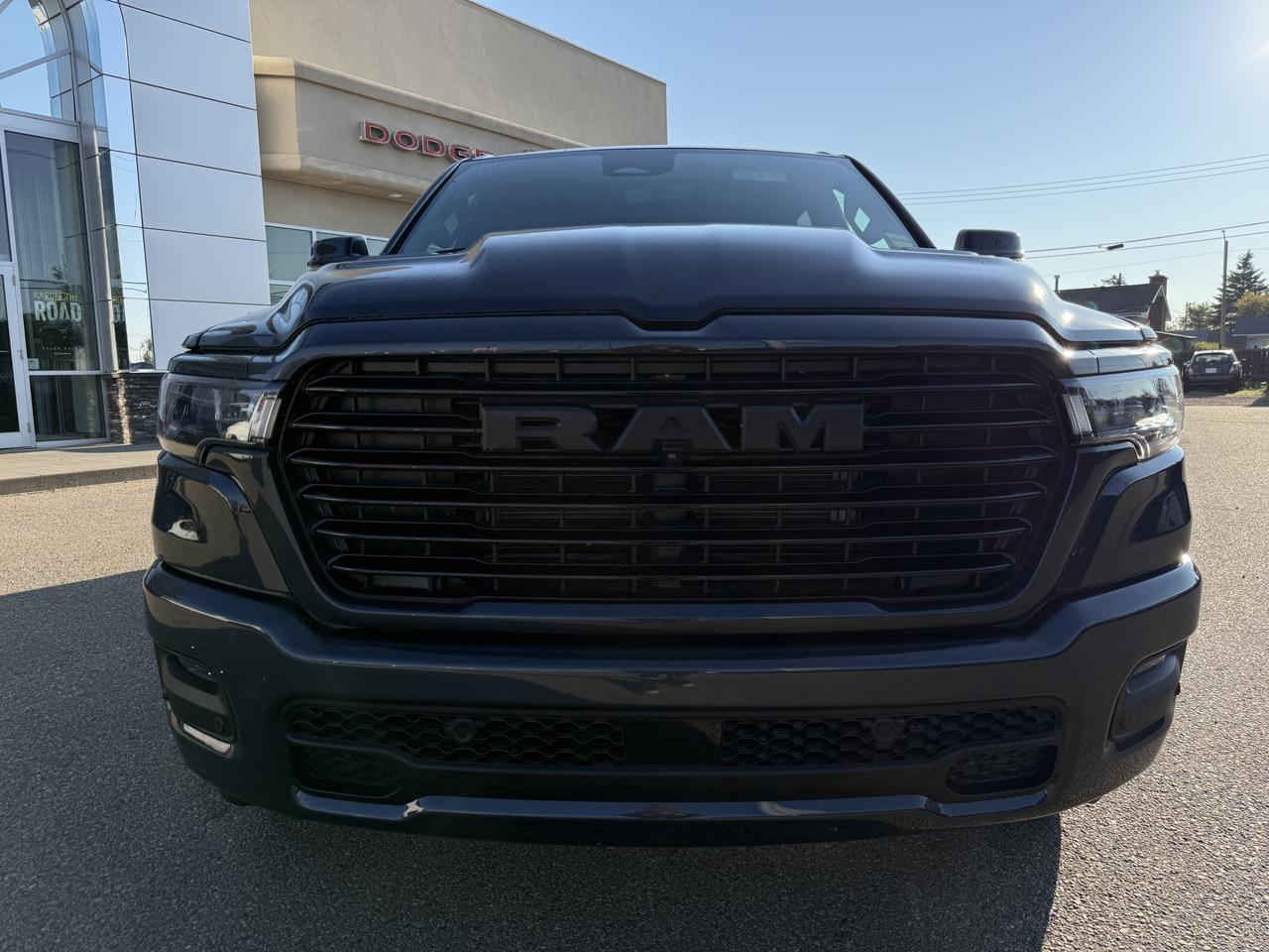 2026 Ram 1500 Sport Crew Cab 4x4 | 3L Hurricane | Forged Blue | Black Interior | 12IN Display | Heated Seats Redwater AB
