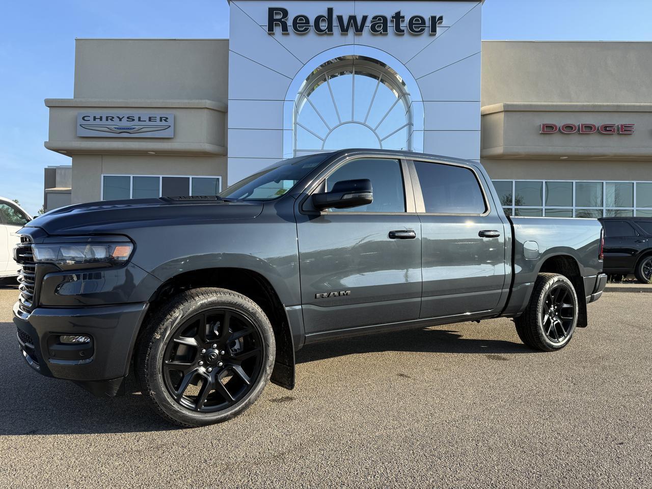 2026 Ram 1500 Sport Crew Cab 4x4 | 3L Hurricane | Forged Blue | Black Interior | 12IN Display | Heated Seats
