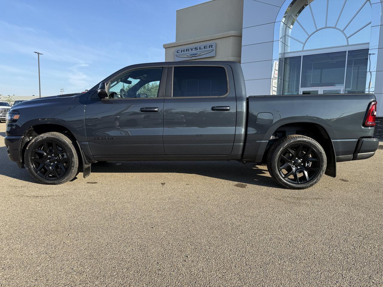 2026 Ram 1500 Sport Crew Cab 4x4 | 3L Hurricane | Forged Blue | Black Interior | 12IN Display | Heated Seats Redwater AB