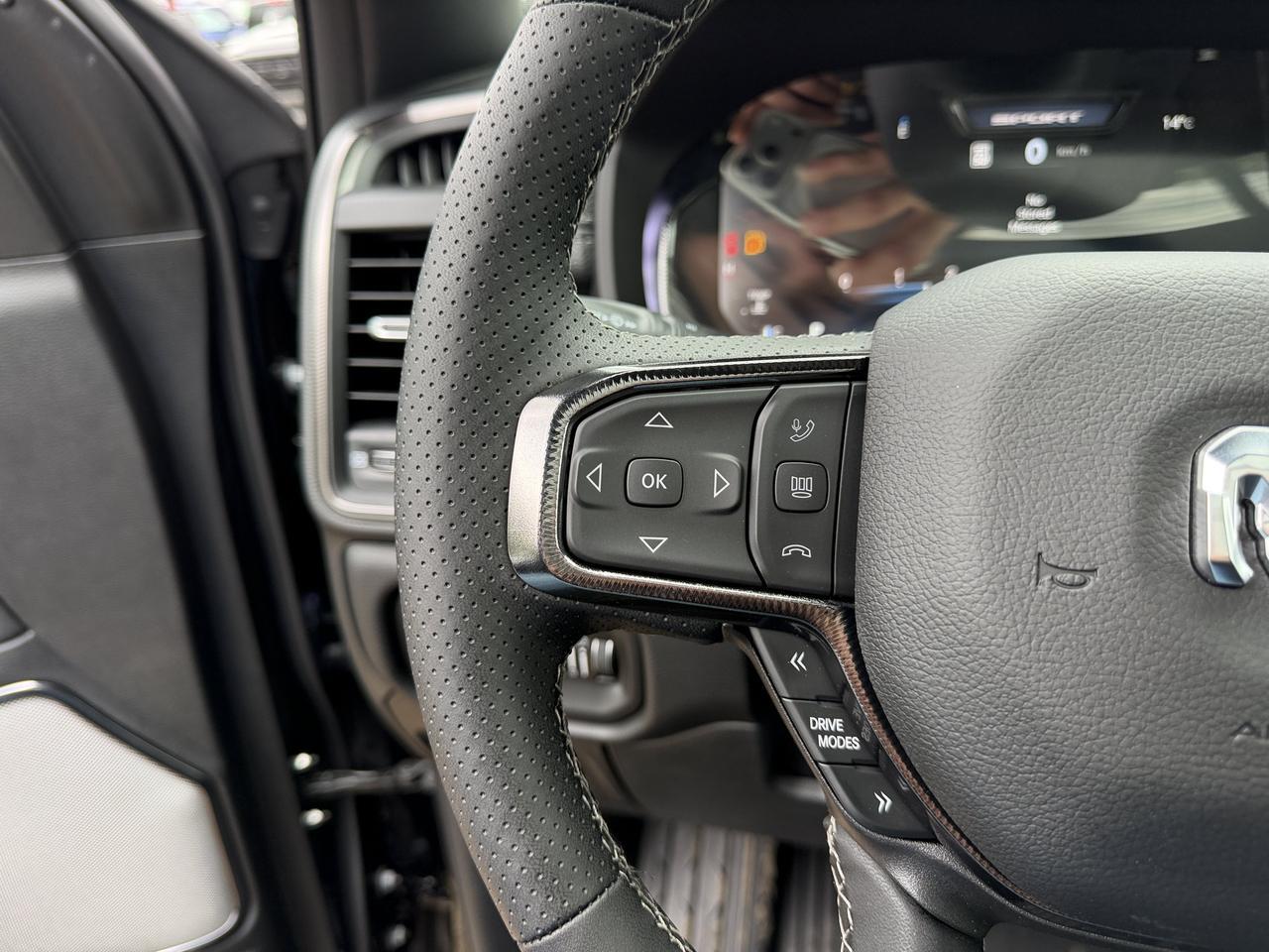 2026 Ram 1500 Sport Crew Cab 4x4 | 3L Hurricane | Pano Sunroof | Black Leather | Heated Vented Seats | NAV Redwater AB