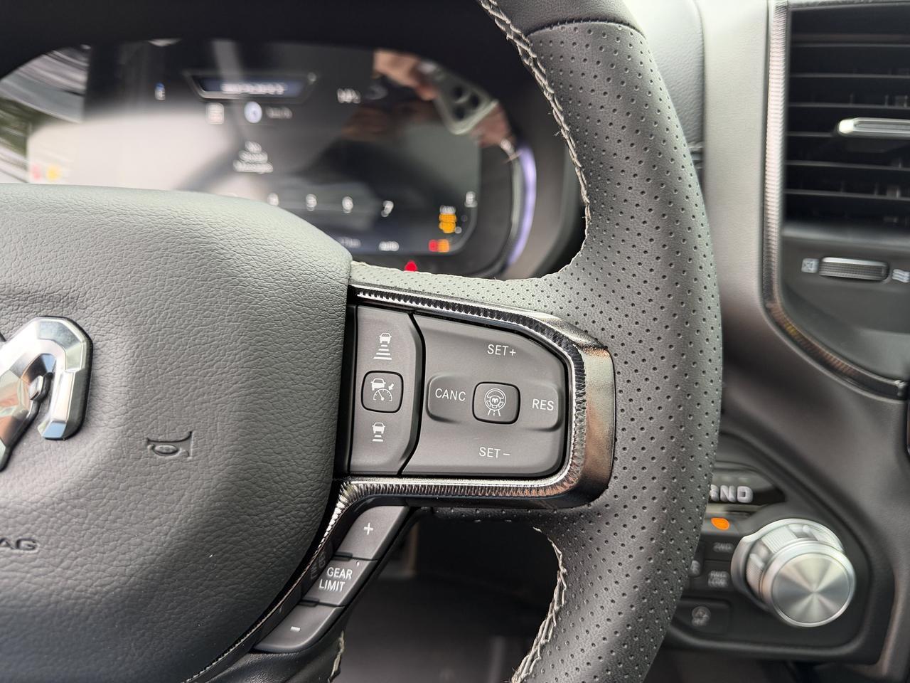 2026 Ram 1500 Sport Crew Cab 4x4 | 3L Hurricane | Pano Sunroof | Black Leather | Heated Vented Seats | NAV Redwater AB