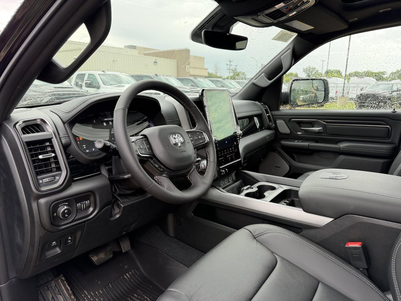 2026 Ram 1500 Sport Crew Cab 4x4 | 3L Hurricane | Pano Sunroof | Black Leather | Heated Vented Seats | NAV Redwater AB