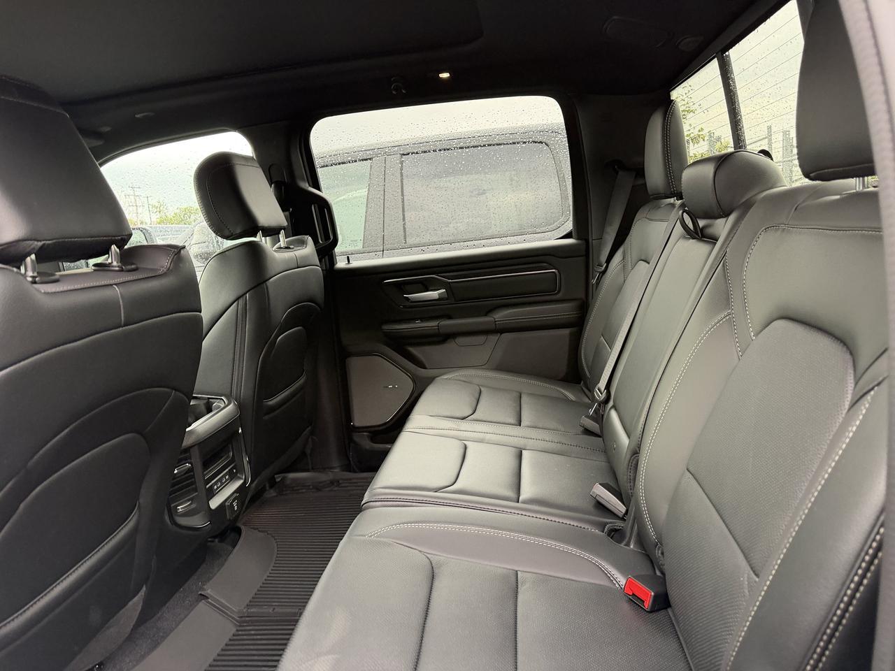 2026 Ram 1500 Sport Crew Cab 4x4 | 3L Hurricane | Pano Sunroof | Black Leather | Heated Vented Seats | NAV Redwater AB
