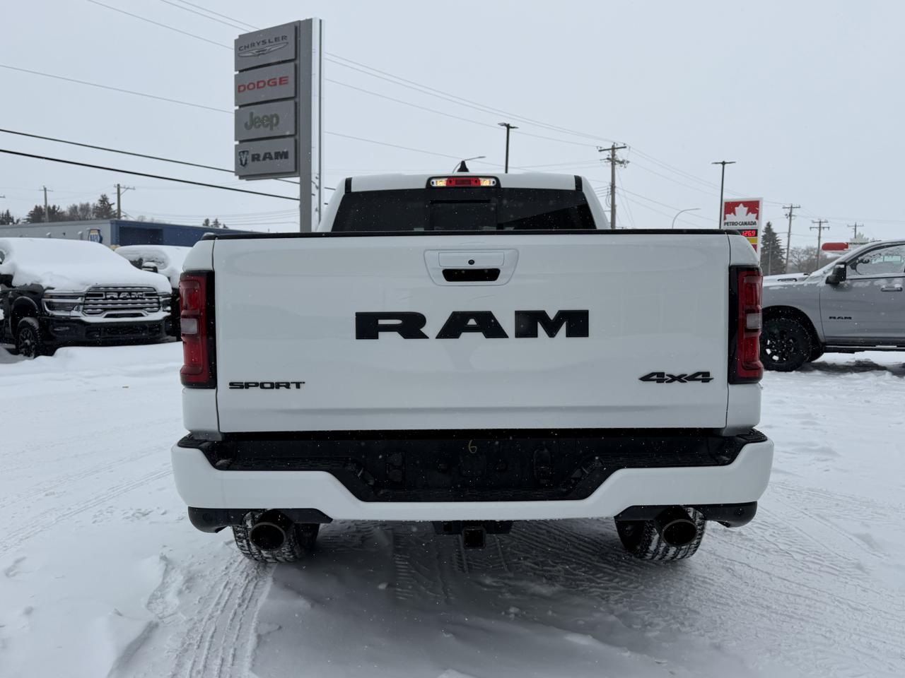 2026 Ram 1500 Sport Crew Cab 4x4 | 3L Hurricane | Pano Sunroof | NAV | Heated Seats | Alpine Audio Redwater AB