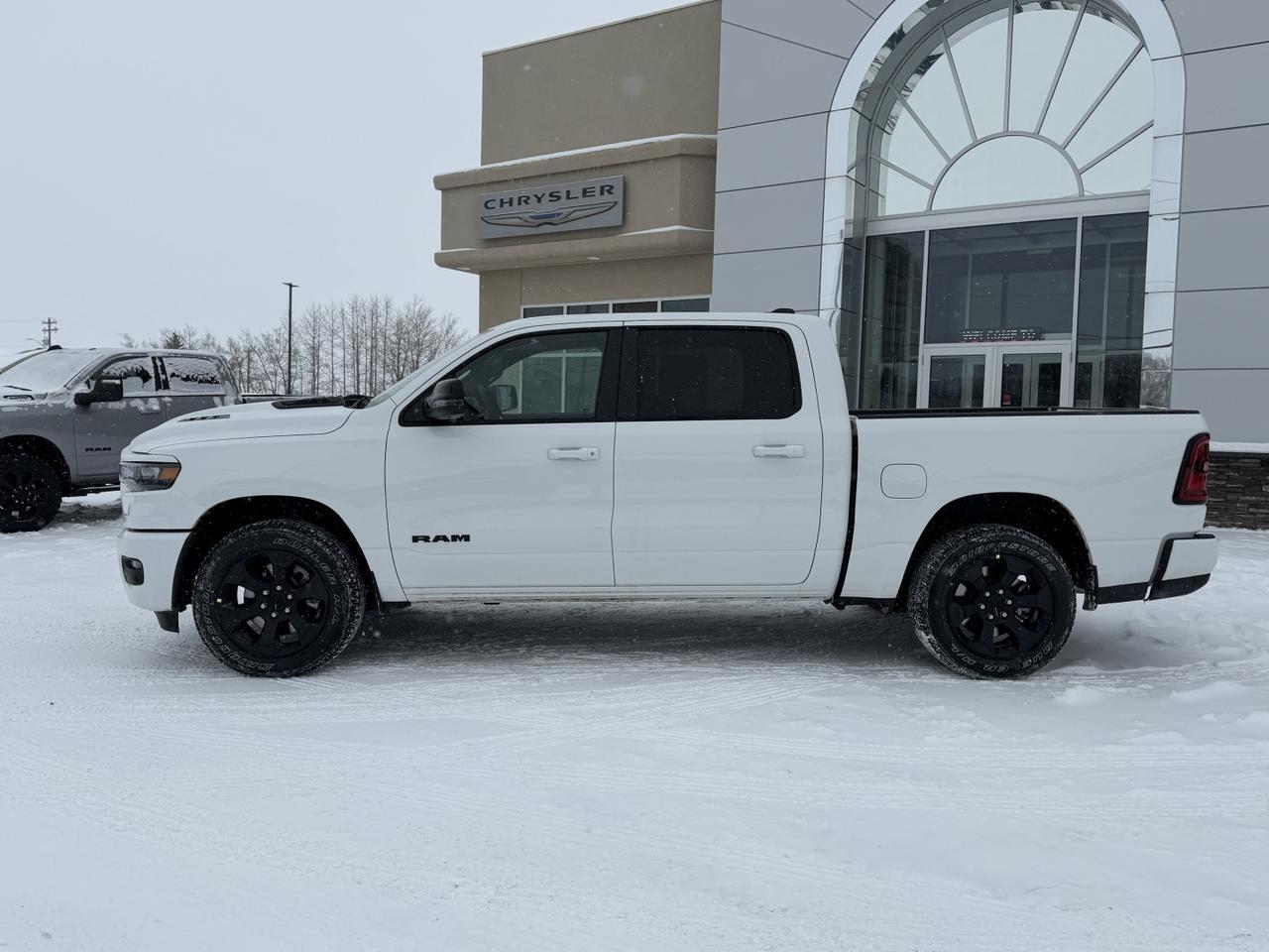 2026 Ram 1500 Sport Crew Cab 4x4 | 3L Hurricane | Pano Sunroof | NAV | Heated Seats | Alpine Audio Redwater AB