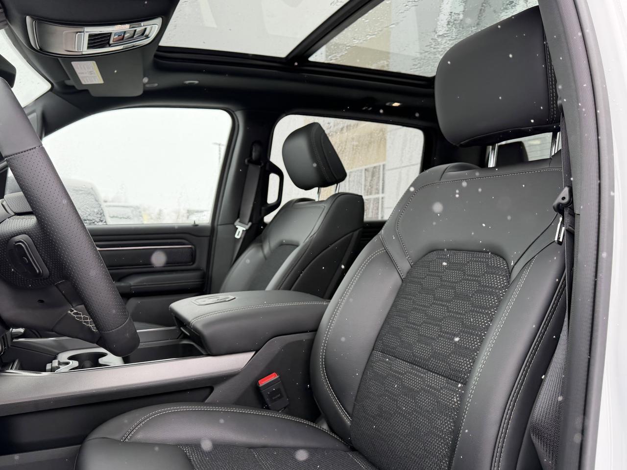 2026 Ram 1500 Sport Crew Cab 4x4 | 3L Hurricane | Pano Sunroof | NAV | Heated Seats | Alpine Audio Redwater AB