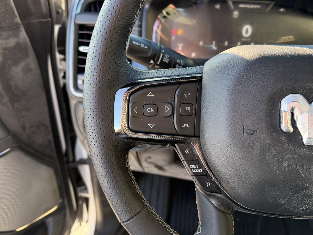 2026 Ram 1500 Sport Crew Cab 4x4 | 3L Hurricane | Pano Sunroof | NAV | Heated Vented Seats | Leather Redwater AB