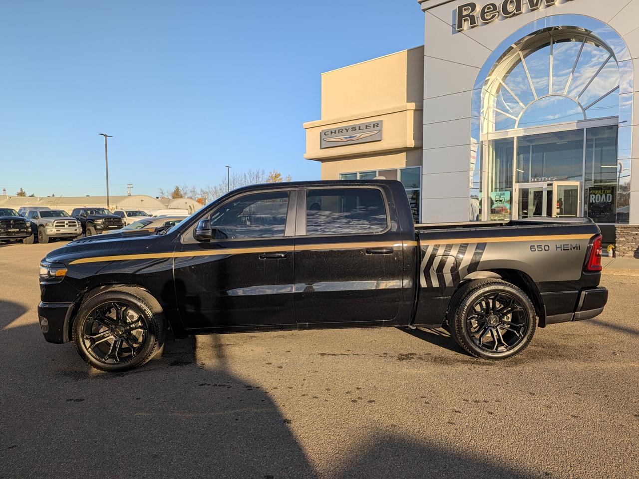 2026 Ram 1500 Sport Crew Cab 4x4 | DC650 | Supercharged | 1 of 200 In Canada | Ridetech Suspension Fox Coilovers Redwater AB