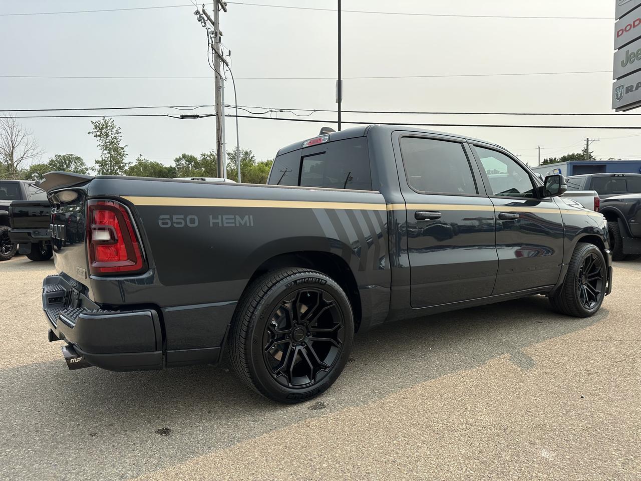2026 Ram 1500 Sport Crew Cab 4x4 | DC650 | Supercharged | 1 of 200 In Canada | Ridetech Suspension Fox Coilovers Redwater AB