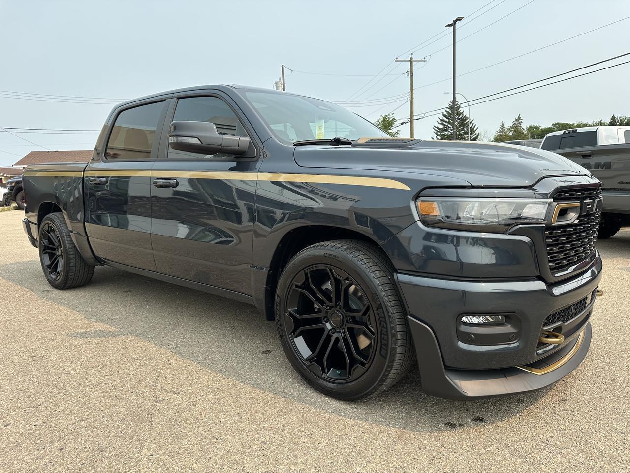 2026 Ram 1500 Sport Crew Cab 4x4 | DC650 | Supercharged | 1 of 200 In Canada | Ridetech Suspension Fox Coilovers Redwater AB