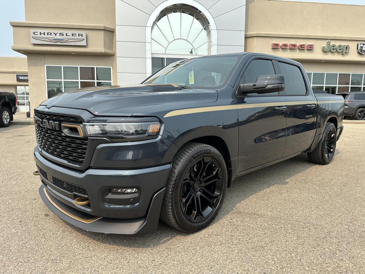2026 Ram 1500 Sport Crew Cab 4x4 | DC650 | Supercharged | 1 of 200 In Canada | Ridetech Suspension Fox Coilovers Redwater AB