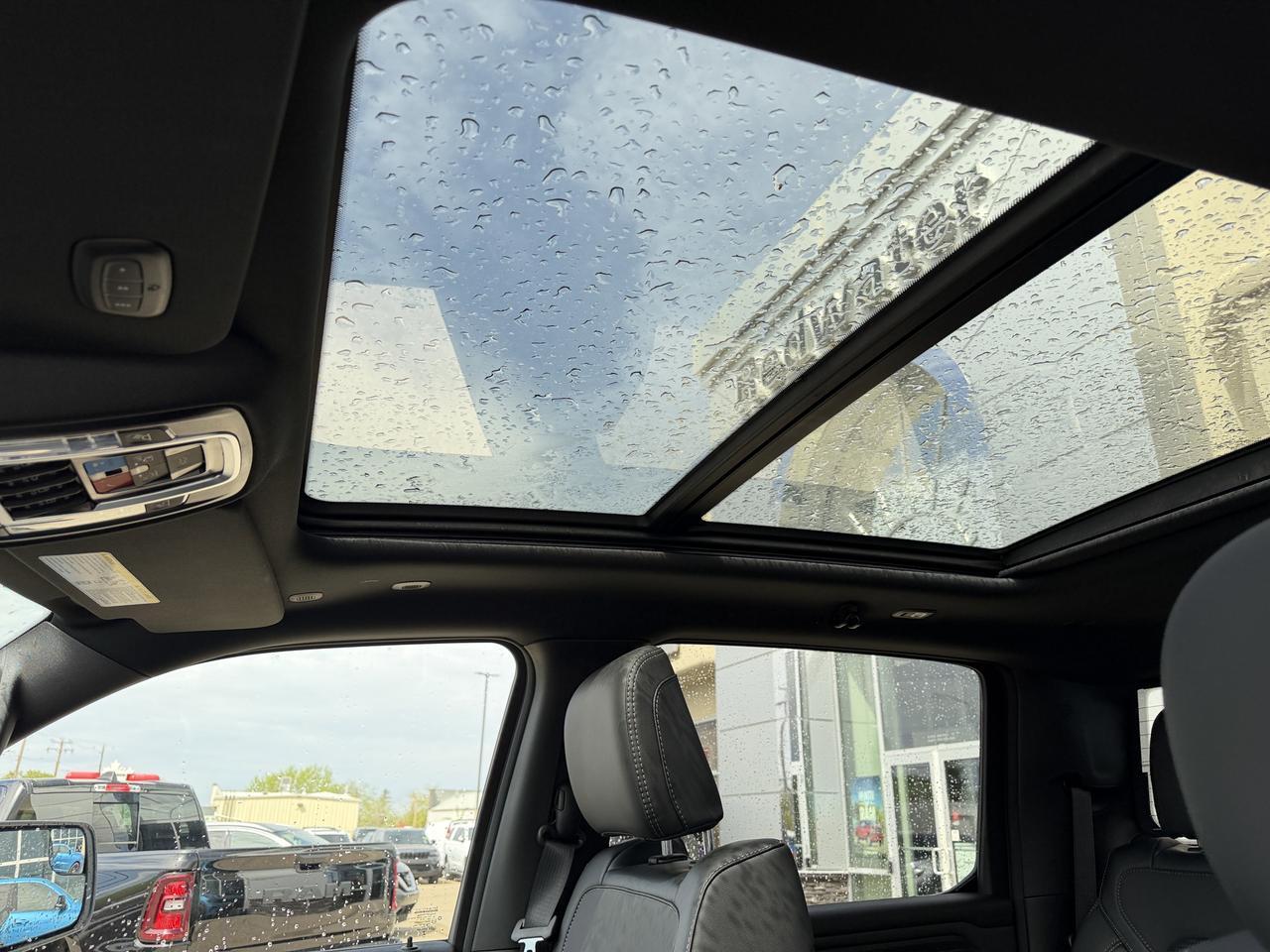 2026 Ram 1500 Sport Crew Cab 4x4 | HEMI V8 | Pano Sunroof | 12IN Display | NAV | Heated Seats | Granite Crystal Redwater AB