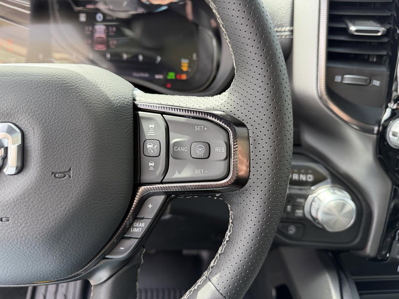 2026 Ram 1500 Sport Crew Cab 4x4 | HEMI V8 | Pano Sunroof | 12IN Display | NAV | Heated Seats | Granite Crystal Redwater AB