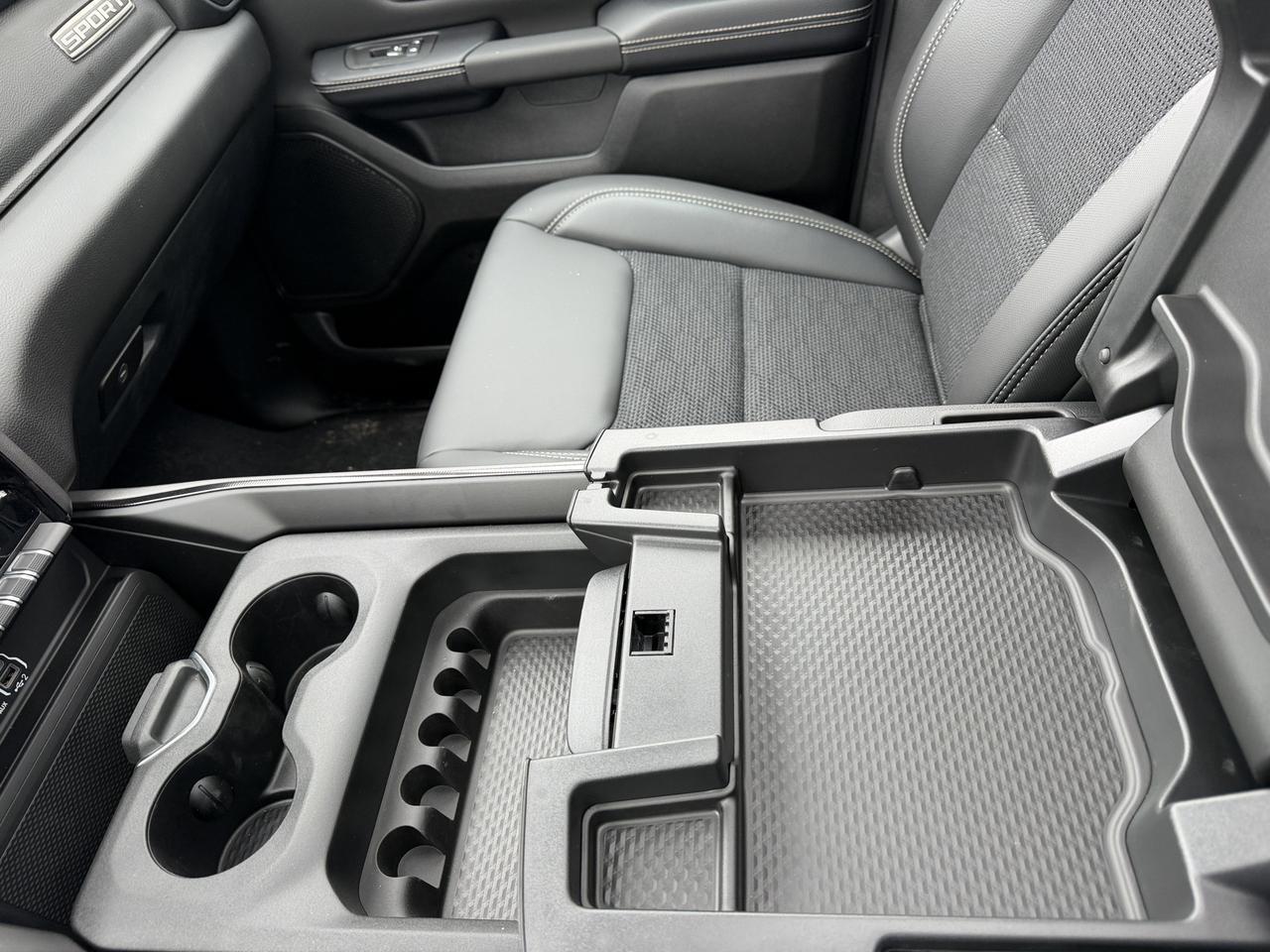 2026 Ram 1500 Sport Crew Cab 4x4 | Hurricane Twin Turbo | Diamond Black | Dual-Pane Panoramic Sunroof | 12IN NAV Redwater AB