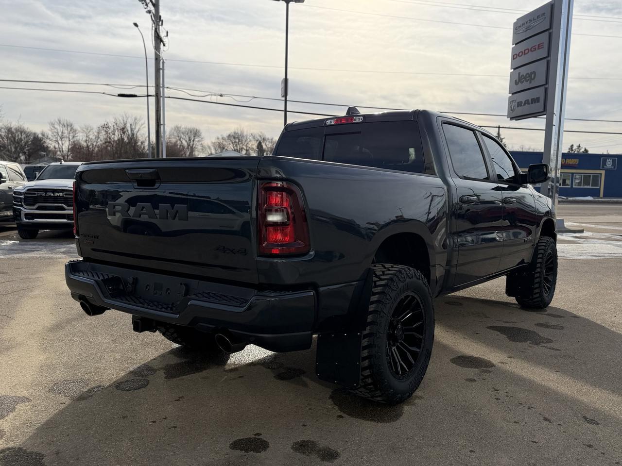 2026 Ram 1500 Sport Crew Cab 4x4 | Rig Ready Ram | 12IN Display | 360 Camera | Heated Seats | Remote Start Redwater AB