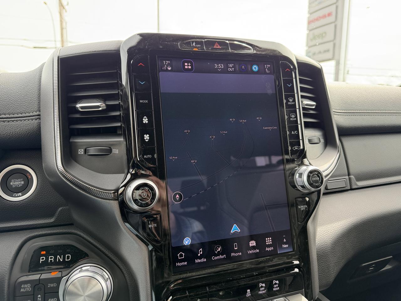 2026 Ram 1500 Sport Crew Cab 4x4 | Rig Ready Ram | 3L Twin Turbo | 12IN Touchscreen | NAV | Heated Seats Redwater AB