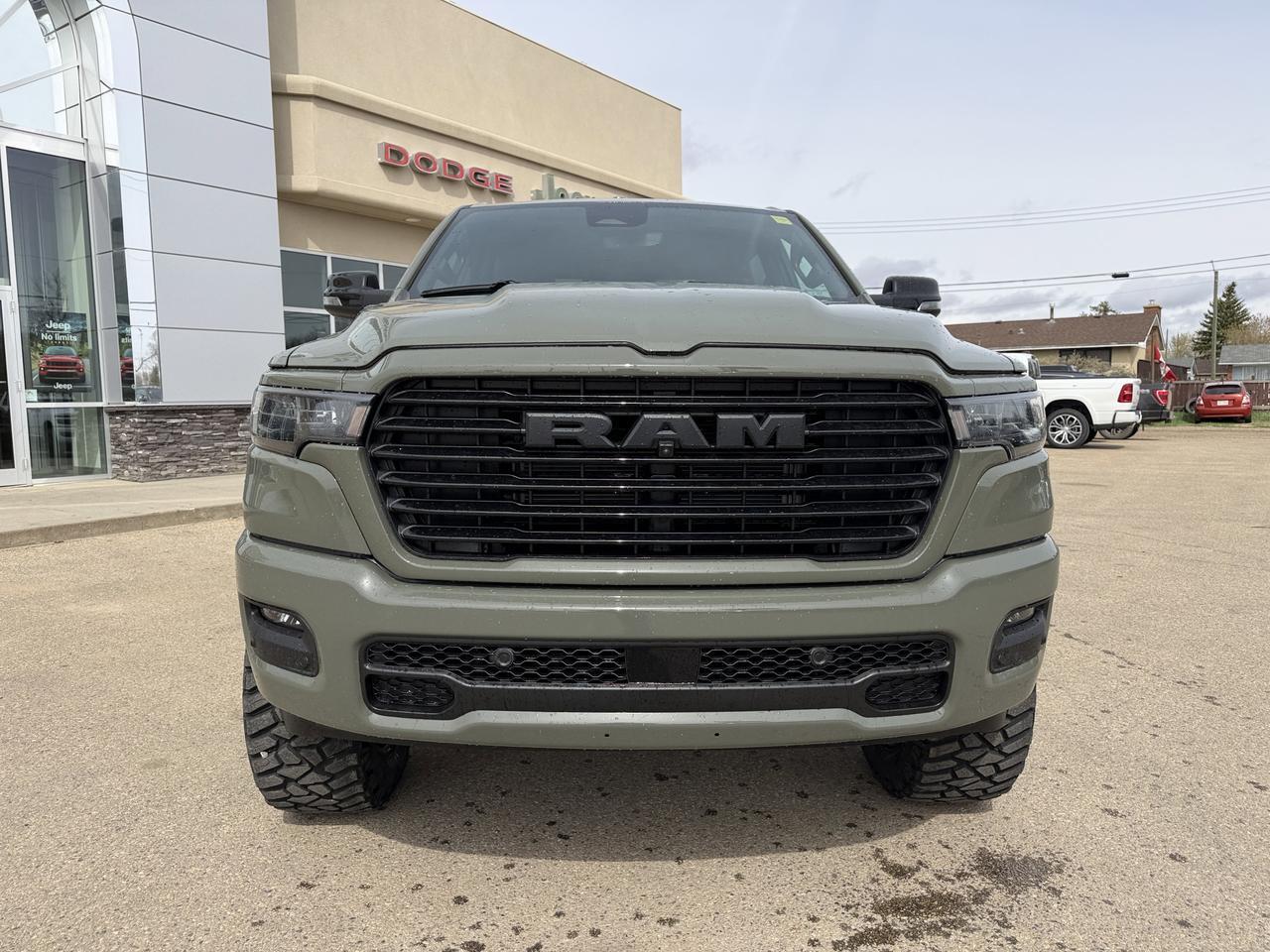 2026 Ram 1500 Sport Crew Cab 4x4 | Rig Ready Ram | 3L Twin Turbo | 12IN Touchscreen | NAV | Heated Seats Redwater AB