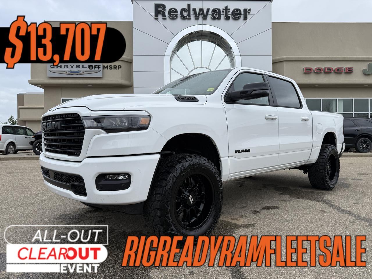 2026 Ram 1500 Sport Crew Cab 4x4 | Rig Ready Ram | RANDY CANDY | 4IN Lift  | 20IN Rims | 35IN Tires | Heated Seats