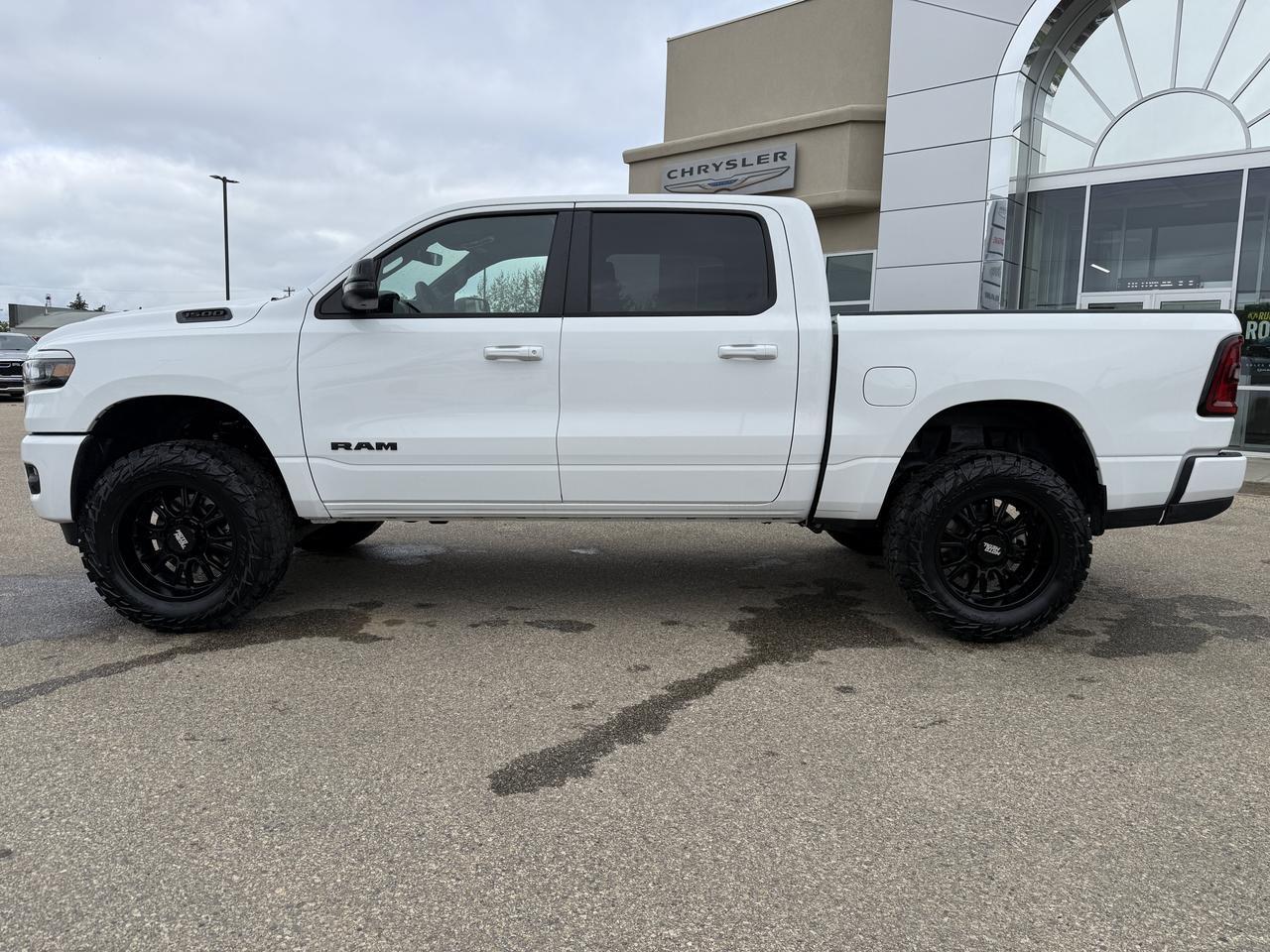 2026 Ram 1500 Sport Crew Cab 4x4 | Rig Ready Ram | RANDY CANDY | 4IN Lift  | 20IN Rims | 35IN Tires | Heated Seats Redwater AB