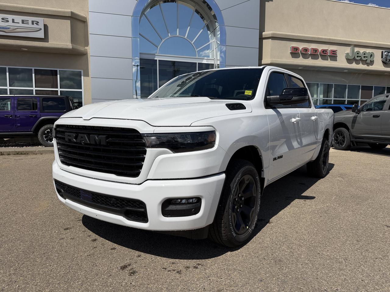 2026 Ram 1500 Sport Crew Cab 4x4 | Rig Ready Ram | RANDY CANDY | 4" Lift  | 20" Rims | 35" Tires | Heated Seats Redwater AB