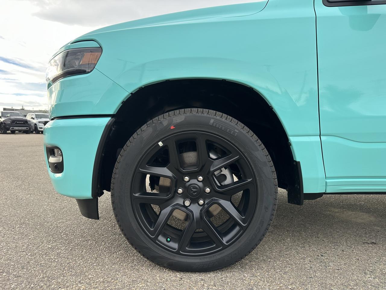 2026 Ram 1500 Sport Crew Cab 4x4 | TOOTH PASTE | Custom Wrap | Pano Sunroof | Heated & Vented Seats | NAV Redwater AB