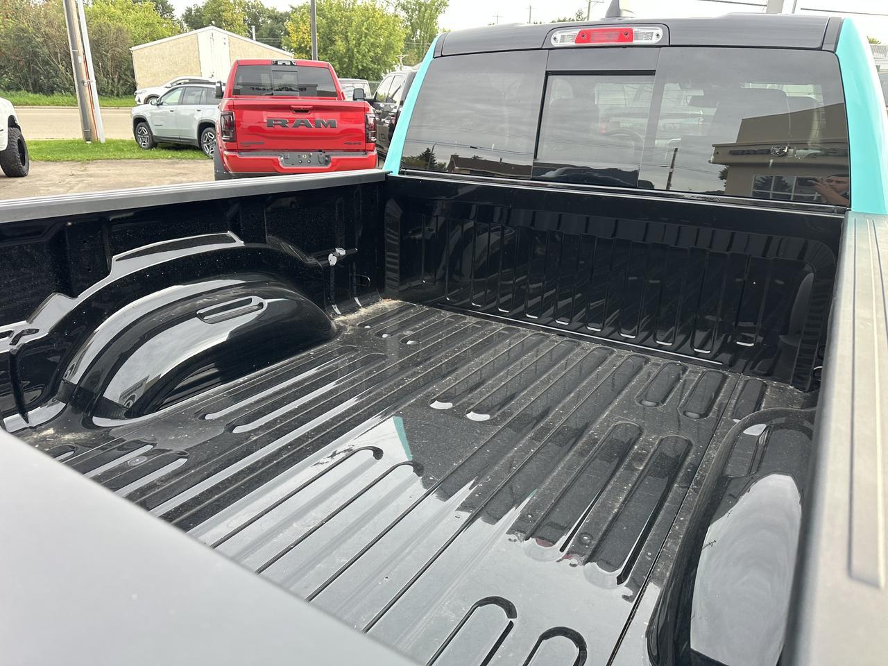 2026 Ram 1500 Sport Crew Cab 4x4 | TOOTH PASTE | Custom Wrap | Pano Sunroof | Heated & Vented Seats | NAV Redwater AB