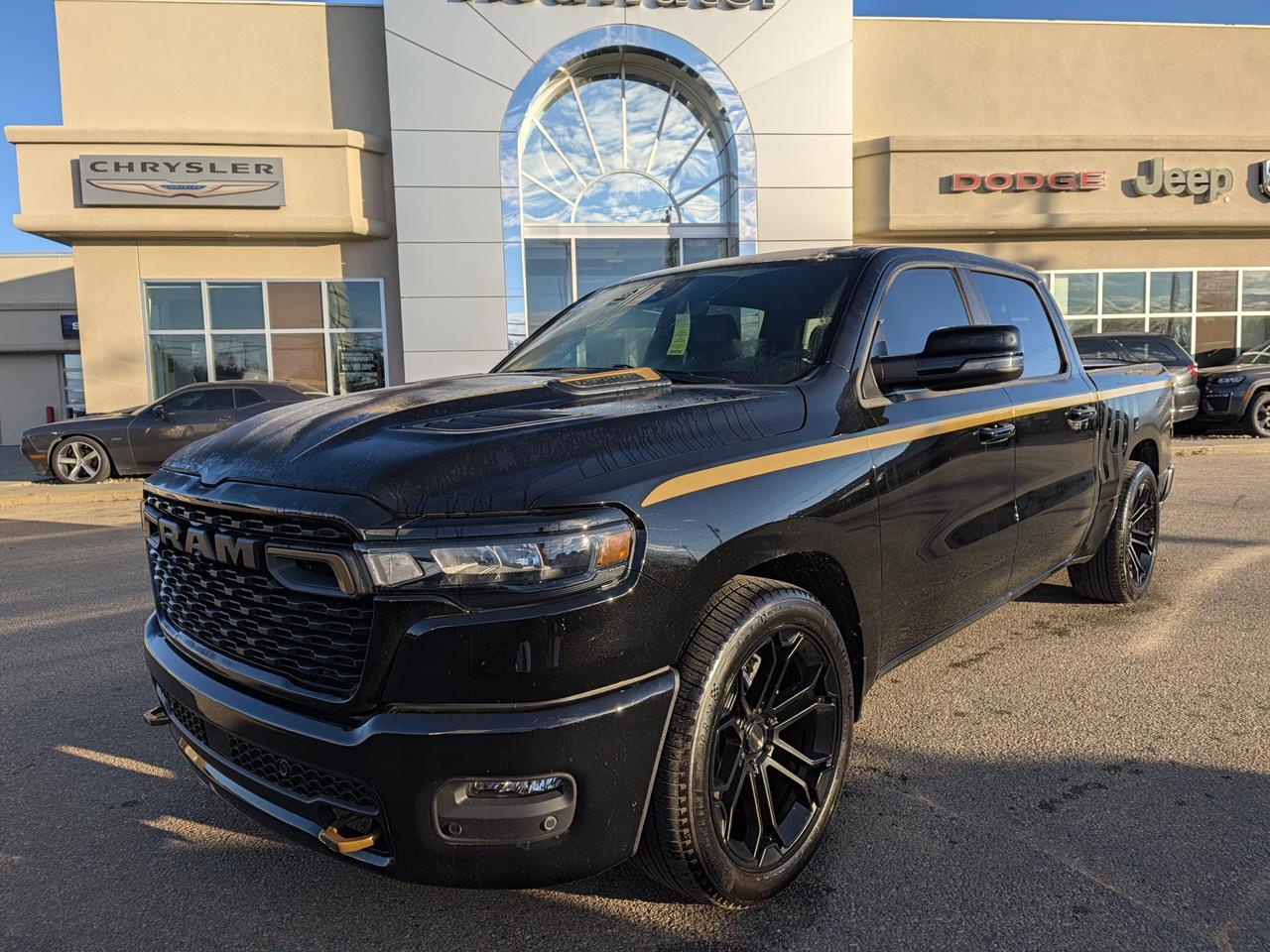 2026 Ram 1500 Sport Crew Cab 4x4 | V8 HEMI | 12IN Display | NAV | Premium Heated Vented Seats | 22IN Wheels Redwater AB