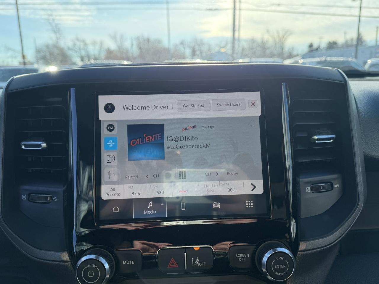 2026 Ram 1500 Tradesman Crew Cab 4x4 | 3L Hurricane | Forged Blue | Remote Start | Backup Camera | Towing Prep Redwater AB