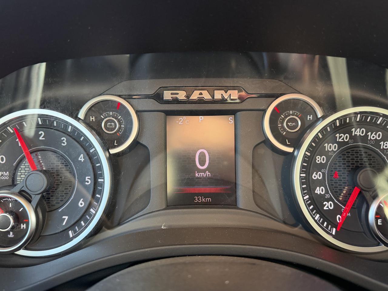 2026 Ram 1500 Tradesman Crew Cab 4x4 | 3L Hurricane | Forged Blue | Remote Start | Backup Camera | Towing Prep Redwater AB