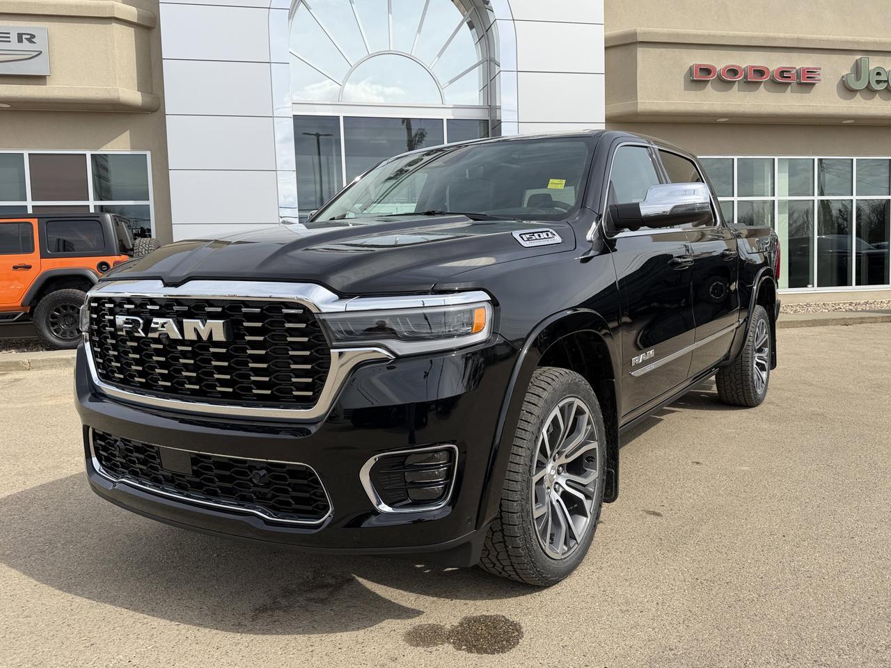 2026 Ram 1500 Tungsten 4x4 | Diamond Black | Hurricane HO I6 | 22IN Wheels | 23-Speaker Klipsch Audio Redwater AB