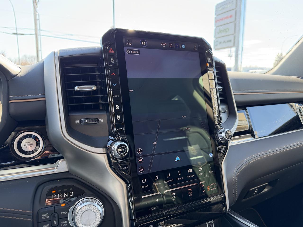 2026 Ram 1500 Tungsten Crew Cab 4x4 | 3L Hurricane | 22IN Wheels | Klipsch Audio | Massaging Leather | Sunroof Redwater AB