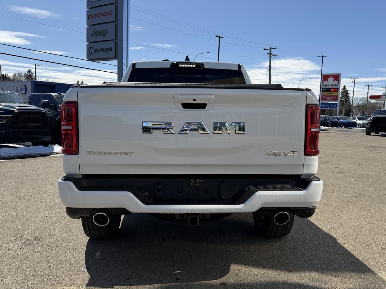 2026 Ram 1500 Tungsten Crew Cab 4x4 | 3L Hurricane | 22IN Wheels | Klipsch Audio | Massaging Leather | Sunroof Redwater AB
