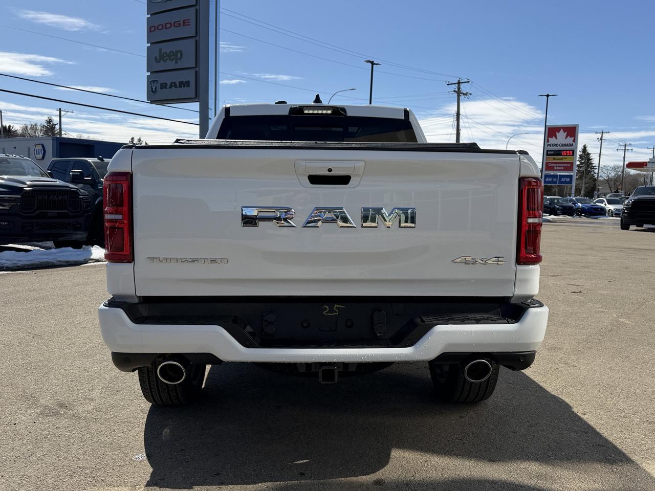 2026 Ram 1500 Tungsten Crew Cab 4x4 | 3L Hurricane | 22IN Wheels | Klipsch Audio | Massaging Leather | Sunroof Redwater AB