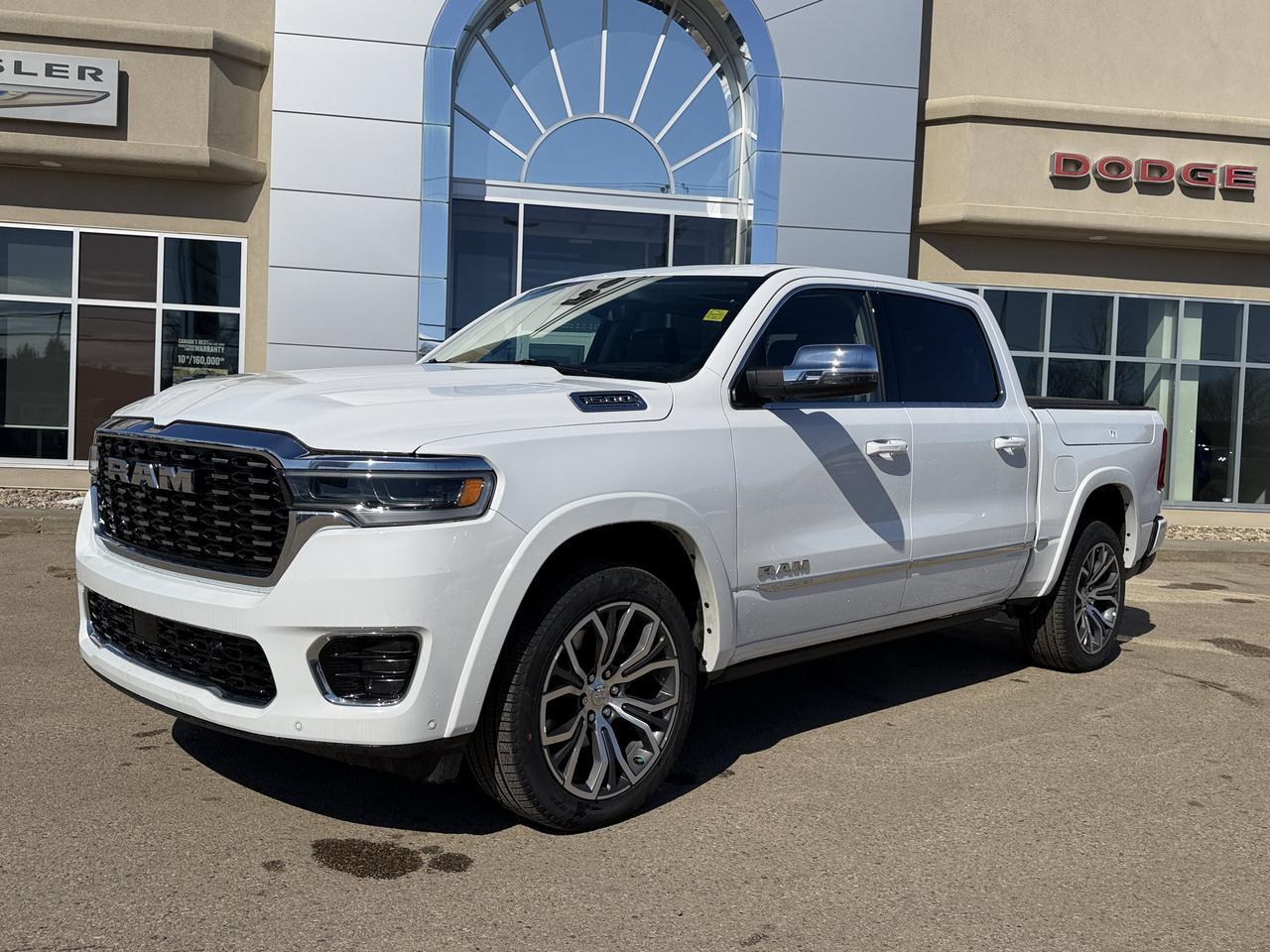 2026 Ram 1500 Tungsten Crew Cab 4x4 | 3L Hurricane | 22IN Wheels | Klipsch Audio | Massaging Leather | Sunroof Redwater AB
