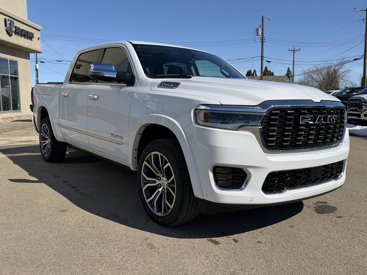 2026 Ram 1500 Tungsten Crew Cab 4x4 | 3L Hurricane | 22IN Wheels | Klipsch Audio | Massaging Leather | Sunroof Redwater AB